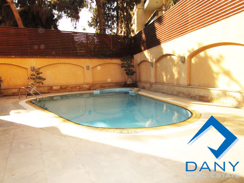 Residential Ground Floor Apartment For Rent Semi Furnished in Maadi Digla Great Cairo Egypt